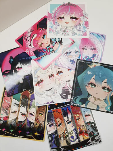 Square Prints Vtubers Square Prints Vtubers
